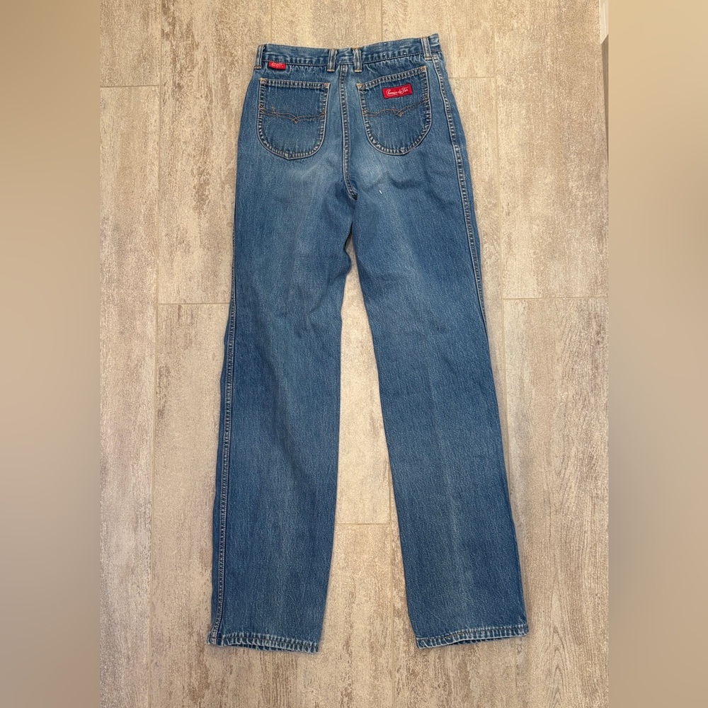 Vintage High Waisted Chemin de Fer Jeans